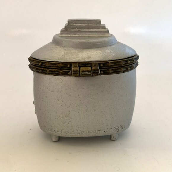 Coca-Cola Boyds Bears Figurine Classic Hits Jukebox 1st Edition Trinket Box Vtg - Picture 6 of 14